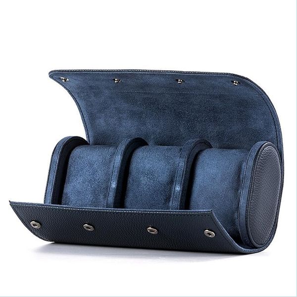watch boxes cases 2/3 slots pu watch roll with removable pillows portable travel storage case holder organizer birthday wedding part dho2h, Black;blue
watch boxes cases 2/3 slots pu watch roll with removable pillows portable travel storage case holder organizer birthday wedding part dho2h, Black;blue