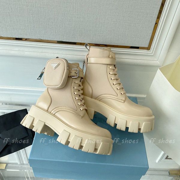 designer boots women nylon leather brushed ankle combat fashion boot ladies platform rubber sole casual increase shoes with small bags eur s, Black
designer boots women nylon leather brushed ankle combat fashion boot ladies platform rubber sole casual increase shoes with small bags eur s, Black