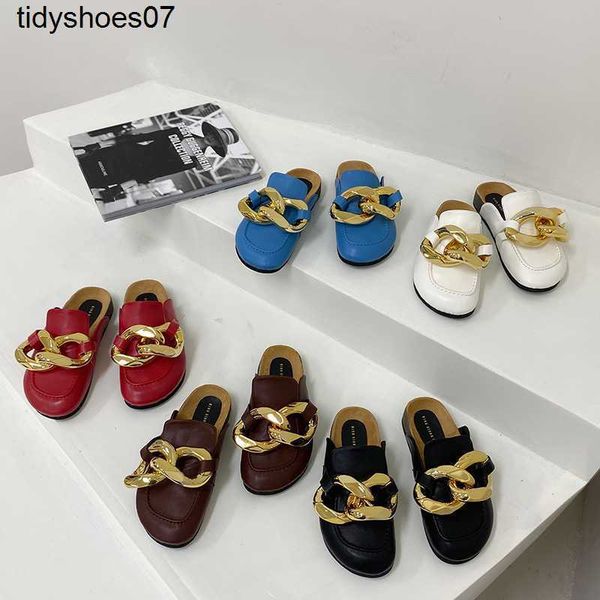 jw chain thick soled baotou half slippers for women to wear net red ins in summer, Black
jw chain thick soled baotou half slippers for women to wear net red ins in summer, Black