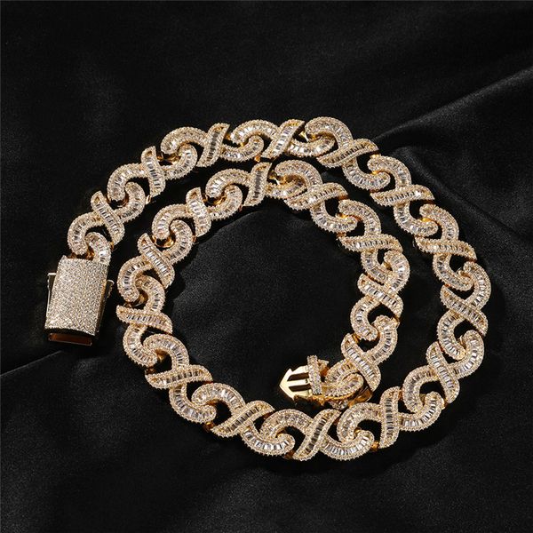 15mm 18-24inch gold plated bling t cz cuban chain necklace bracelet punk hiphop jewelry for men nice gift, Silver
15mm 18-24inch gold plated bling t cz cuban chain necklace bracelet punk hiphop jewelry for men nice gift, Silver