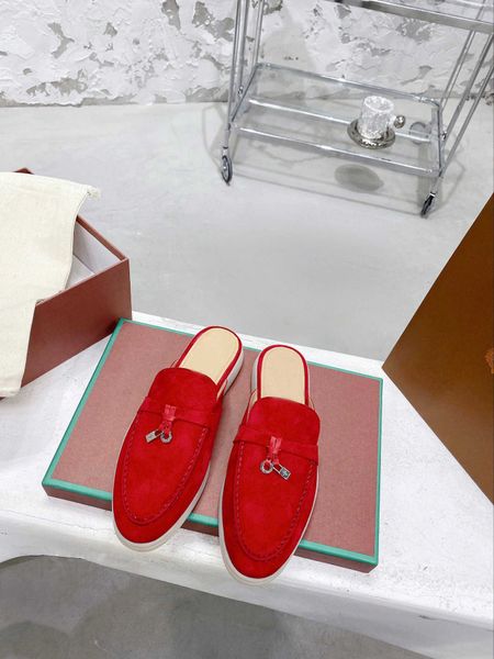 beach slippers flat baotou flip flops 100% lady slides women shoes sandals classic designer lazy leather suede letter cowhide metal mens sho, Black
beach slippers flat baotou flip flops 100% lady slides women shoes sandals classic designer lazy leather suede letter cowhide metal mens sho, Black