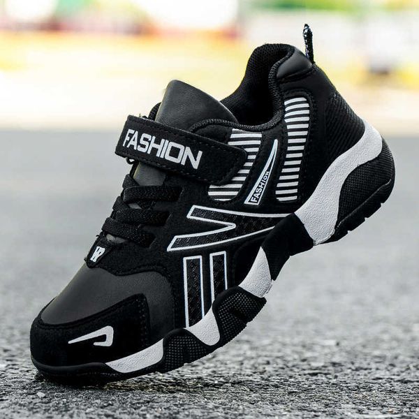 sneakers leather kids sports shoes boys hook loop children running sneakers school fashion black walking tenis shoes for girl size 28-39 l22, Black;red
sneakers leather kids sports shoes boys hook loop children running sneakers school fashion black walking tenis shoes for girl size 28-39 l22, Black;red