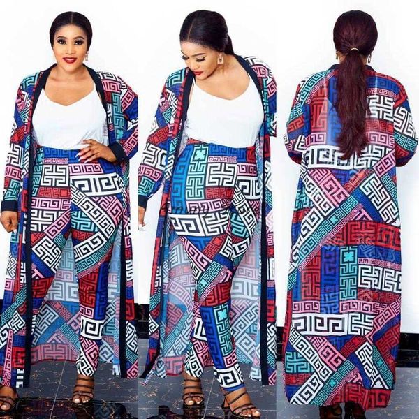 women's two piece pants african woman suit digital printing decoration polyester material loose plus size stretch fashion folk style 3, White
women's two piece pants african woman suit digital printing decoration polyester material loose plus size stretch fashion folk style 3, White