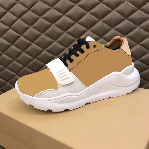 famous brand men women casual shoes r fashion trend leather mesh splice plaid breathable sports shoes outdoor walking jogging basketball coa, Black
famous brand men women casual shoes r fashion trend leather mesh splice plaid breathable sports shoes outdoor walking jogging basketball coa, Black