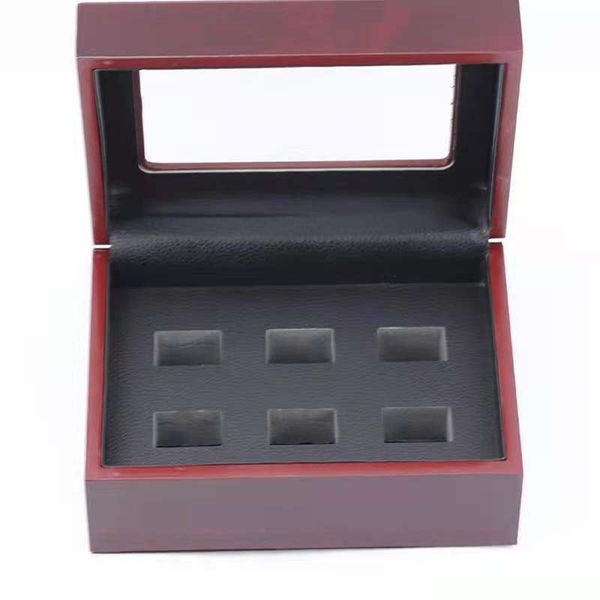 strongly recommend wooden display box championship ring collectors display case 6 slot, Silver
strongly recommend wooden display box championship ring collectors display case 6 slot, Silver