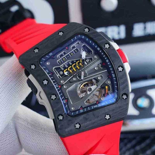 luxury mens mechanics watches richa wristwatch trend 70-01 fully automatic mechanical carbon fiber black rubber belt mill male
luxury mens mechanics watches richa wristwatch trend 70-01 fully automatic mechanical carbon fiber black rubber belt mill male