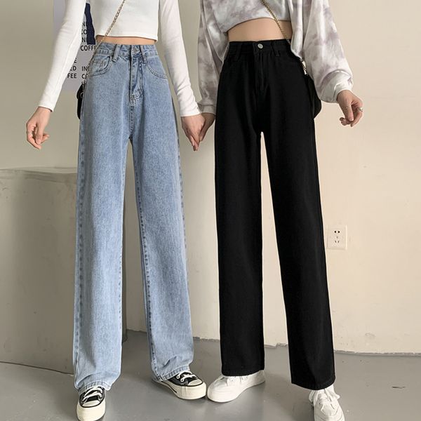 women's jeans loose women's less pants premium highwaist quality, Blue
women's jeans loose women's less pants premium highwaist quality, Blue