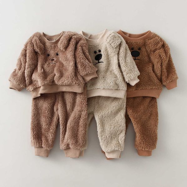 pajamas winter baby boy girl clothing sets autumn fleece sweatshirt trousers toddler kids pajamas warm pant baby outwear t221013, Blue;red
pajamas winter baby boy girl clothing sets autumn fleece sweatshirt trousers toddler kids pajamas warm pant baby outwear t221013, Blue;red
