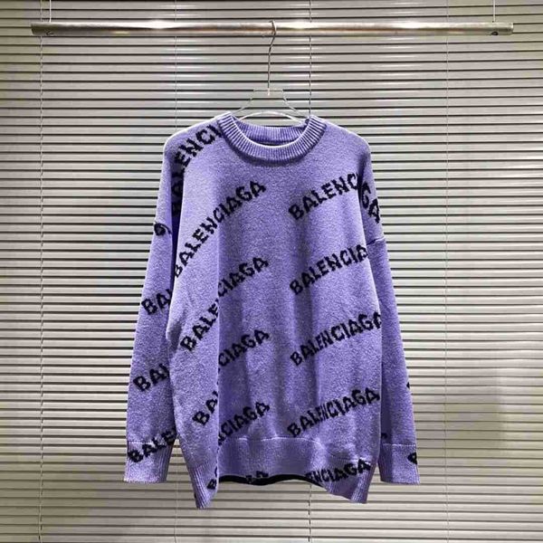 autumn balencigass new women winter cardigan classic sweater letter jacquard loose casual men's women's style ljip, White;black
autumn balencigass new women winter cardigan classic sweater letter jacquard loose casual men's women's style ljip, White;black