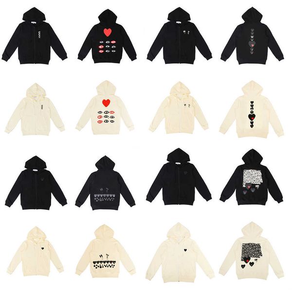 play designer men's hoodies fashion hearts badge hoodie trend cotton sweatshirts women's clothing labels complete, Black
play designer men's hoodies fashion hearts badge hoodie trend cotton sweatshirts women's clothing labels complete, Black