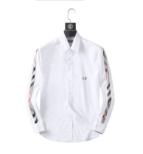 luxurys designer retro print men's casual shirt classic formal wear business long sleeve brand fashion spring, White;black
luxurys designer retro print men's casual shirt classic formal wear business long sleeve brand fashion spring, White;black