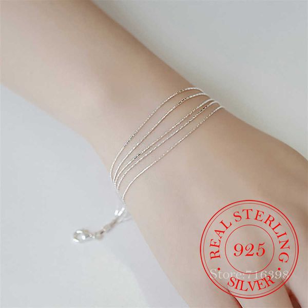 beaded strands 925 sterling silver handmade charm bracelet bangle for women fashion jewelry brincos l221012, Black
beaded strands 925 sterling silver handmade charm bracelet bangle for women fashion jewelry brincos l221012, Black