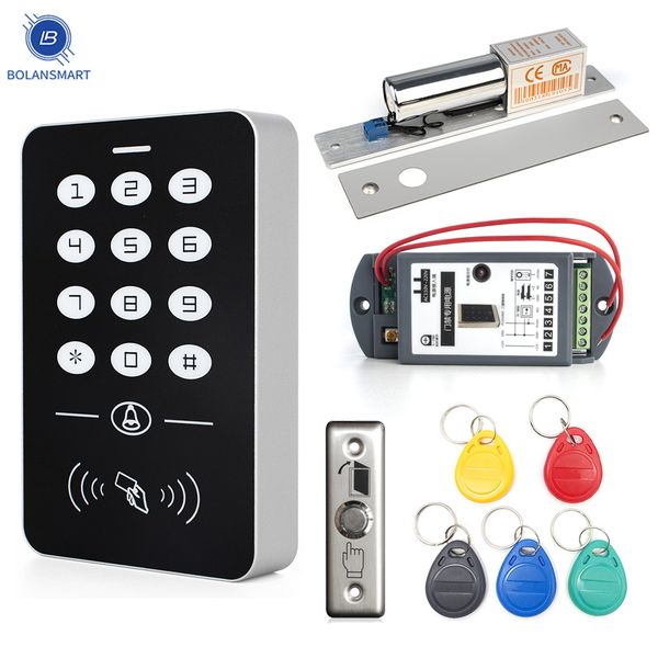 a1 rfid access control system door set eletric magnetic lock card key tab mini card reader power supplier exit switch
a1 rfid access control system door set eletric magnetic lock card key tab mini card reader power supplier exit switch