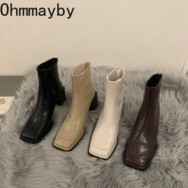boots 2022 autumn women ankle fashion square toe back slipper ladies short high heel winter shoes 221013, Black
boots 2022 autumn women ankle fashion square toe back slipper ladies short high heel winter shoes 221013, Black