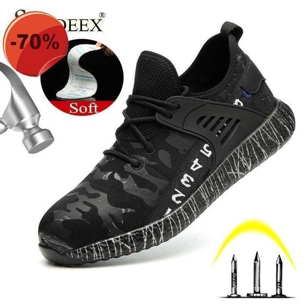 safety shoes safety boot work indestructible shoes suadeex work puncture proof steel toe soft light men women y200506, Black;brown
safety shoes safety boot work indestructible shoes suadeex work puncture proof steel toe soft light men women y200506, Black;brown