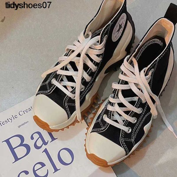 new slides run star motion future radio muffin thick soled elevated canvas shoes men's and women's board shoes, Black
new slides run star motion future radio muffin thick soled elevated canvas shoes men's and women's board shoes, Black