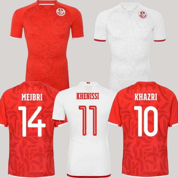 soccer jerseys soccer jerseys 2022 tunisia soccer jerseys maillot de foot 22 23 home red #7 msakni #10 khazri shirt away white khalifa sassi, Black;yellow
soccer jerseys soccer jerseys 2022 tunisia soccer jerseys maillot de foot 22 23 home red #7 msakni #10 khazri shirt away white khalifa sassi, Black;yellow
