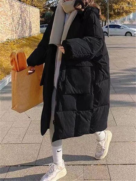 women's down parkas winter coat women fall 2022 korean fashion oversized jacket with a hood loose coats elegant ladies outerwear, Black
women's down parkas winter coat women fall 2022 korean fashion oversized jacket with a hood loose coats elegant ladies outerwear, Black