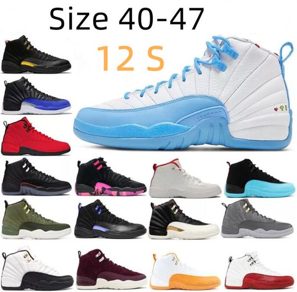 quality basketball shoes 12s golf royal university playoffs royalty taxi retros dark concord outdoor 12s jumpman trainers sports sneakers, Black
quality basketball shoes 12s golf royal university playoffs royalty taxi retros dark concord outdoor 12s jumpman trainers sports sneakers, Black