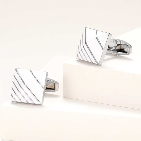 men's cufflinks fashion silver color square formal business dress shirt cuff links button wedding gifts
men's cufflinks fashion silver color square formal business dress shirt cuff links button wedding gifts