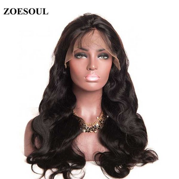 headwear hair accessories factory price 24" 360g natural black body wave synthetic lace frontal wig with soft baby hair around
headwear hair accessories factory price 24" 360g natural black body wave synthetic lace frontal wig with soft baby hair around