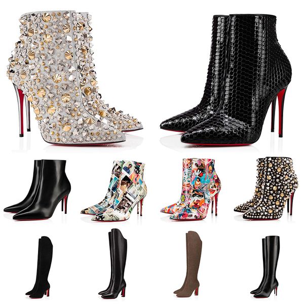 women ladies designer boots shoes sneaker womens platform high heels booties leather suede winter ankle knee boot with box, Black
women ladies designer boots shoes sneaker womens platform high heels booties leather suede winter ankle knee boot with box, Black