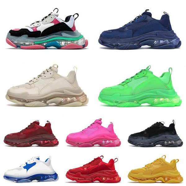 boot triple s crystal clear sole platfor running shoes designer triple-s men women vintage dad old sports shoe luxurys out balencaigaity hzc, Black
boot triple s crystal clear sole platfor running shoes designer triple-s men women vintage dad old sports shoe luxurys out balencaigaity hzc, Black