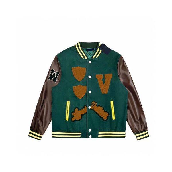 autumn and winter mens jackets baseball uniform jacket embrodiery coats short style letter print outwear clothing loose, Gray
autumn and winter mens jackets baseball uniform jacket embrodiery coats short style letter print outwear clothing loose, Gray