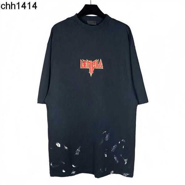 gaoding european fashion baencaigas metal cracks letters worn out and broken couple t-shirts are the same short for men and women, White;black
gaoding european fashion baencaigas metal cracks letters worn out and broken couple t-shirts are the same short for men and women, White;black
