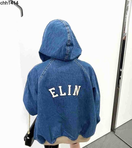 luxury fashion baencaigas 22 early autumn style leather lettered embroidery cl hooded denim coat i, Black;brown
luxury fashion baencaigas 22 early autumn style leather lettered embroidery cl hooded denim coat i, Black;brown