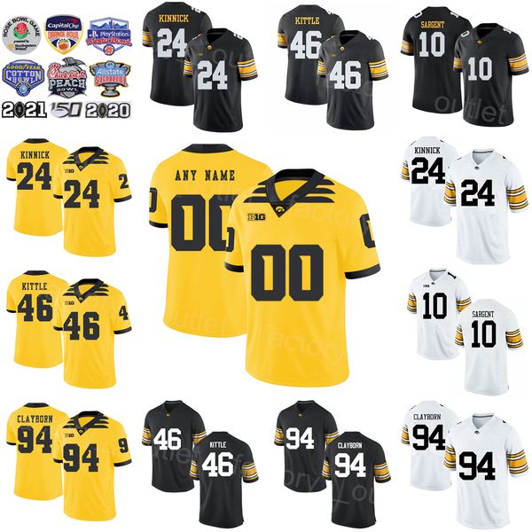 ncaa iowa hawkeyes college football 46 george kittle jersey 24 nile kinnick 94 adrian clayborn 6 tim dwight 7 brad banks 10 mekhi sargent fo, Black
ncaa iowa hawkeyes college football 46 george kittle jersey 24 nile kinnick 94 adrian clayborn 6 tim dwight 7 brad banks 10 mekhi sargent fo, Black