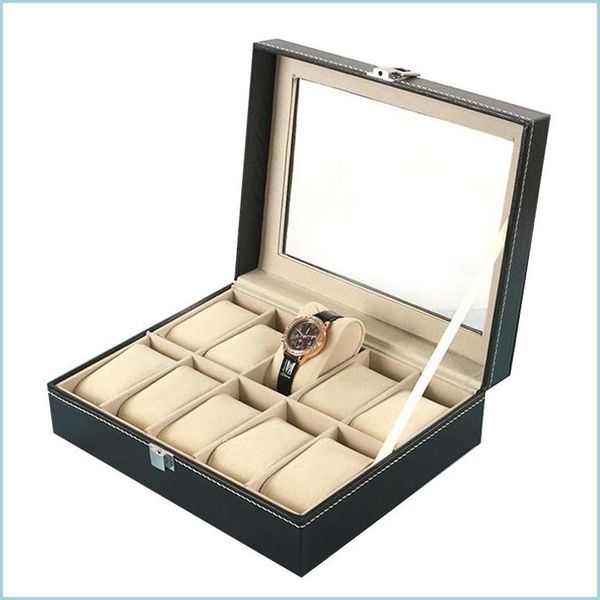 watch boxes cases dustproof watch storage box 2/3/10/12 slots leather organizer mechanical watches display holder cases black jewelr dh8hr, Black;blue
watch boxes cases dustproof watch storage box 2/3/10/12 slots leather organizer mechanical watches display holder cases black jewelr dh8hr, Black;blue