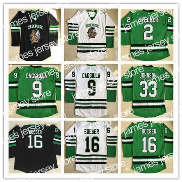 college hockey wears men's north dakota fighting sioux college jerseys hockey 2 stecher 9 caggiula 16 brock boeser 33 cam johnson unive, Black
college hockey wears men's north dakota fighting sioux college jerseys hockey 2 stecher 9 caggiula 16 brock boeser 33 cam johnson unive, Black