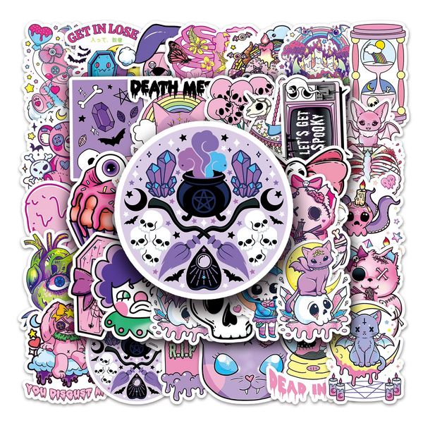 50pcs waterproof skateboard stickers pastel gothic horror for car lapipad motorcycle bicycle helmet ps4 phone diy decals pvc guitar sticker
50pcs waterproof skateboard stickers pastel gothic horror for car lapipad motorcycle bicycle helmet ps4 phone diy decals pvc guitar sticker