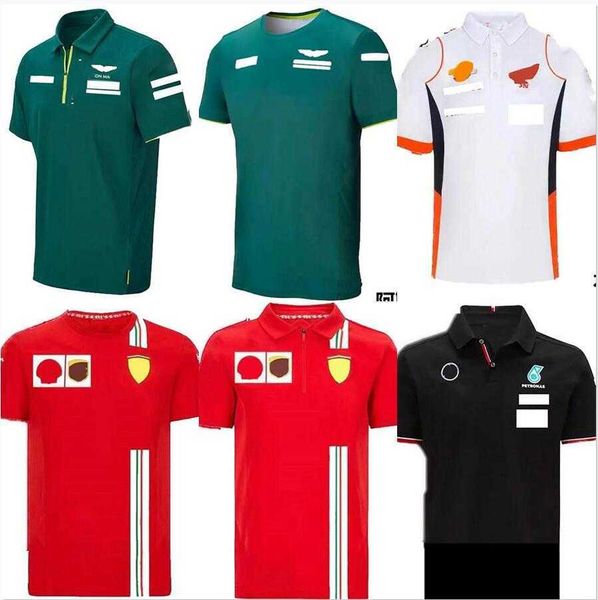 f1 formula one racing suit sets jerseys car team factory uniform polo short-sleeved t-shirt men, Black;red
f1 formula one racing suit sets jerseys car team factory uniform polo short-sleeved t-shirt men, Black;red