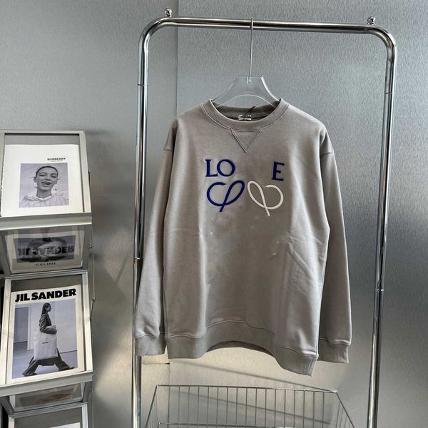 men's hoodies sweatshirts designer loewss luxury sense autumn new classic color contrast embroidery terry cotton loose round neck men, Black
men's hoodies sweatshirts designer loewss luxury sense autumn new classic color contrast embroidery terry cotton loose round neck men, Black