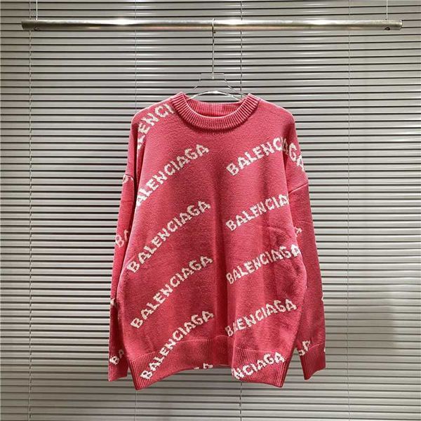 new balencigass women cardigan sweater high version autumn fashion brand paris jacquard letter round neck pullover men's women's l, White;black
new balencigass women cardigan sweater high version autumn fashion brand paris jacquard letter round neck pullover men's women's l, White;black