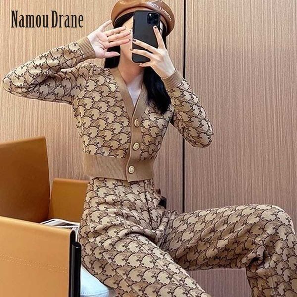 women's two piece pants namou drane fashion casual knit suit for women 2022 summer senior sense royal elder sister port wind age-reduci, White
women's two piece pants namou drane fashion casual knit suit for women 2022 summer senior sense royal elder sister port wind age-reduci, White