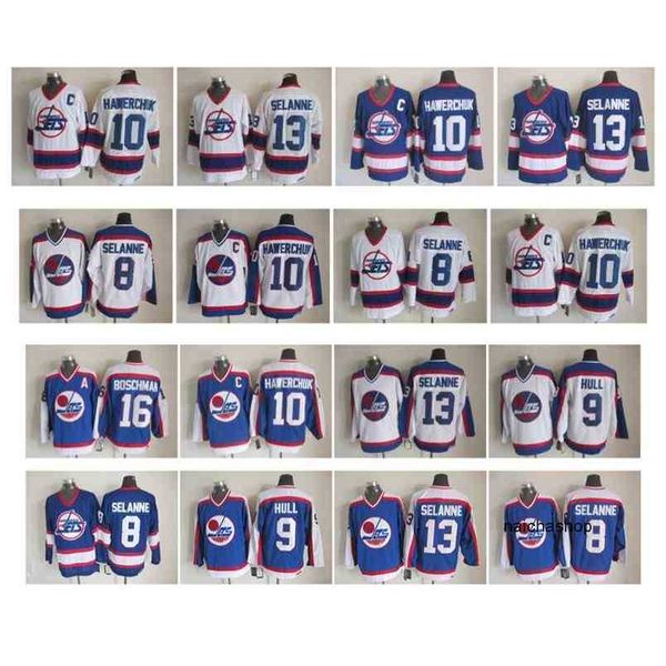 95 retro winnipeg jets jerseys 13 teemu selanne 10 dale hawerchuk 9 bobby hull 16 laurie boschman 8 selanne vintage ccm hockey jersey nhl�, Black
95 retro winnipeg jets jerseys 13 teemu selanne 10 dale hawerchuk 9 bobby hull 16 laurie boschman 8 selanne vintage ccm hockey jersey nhl�, Black