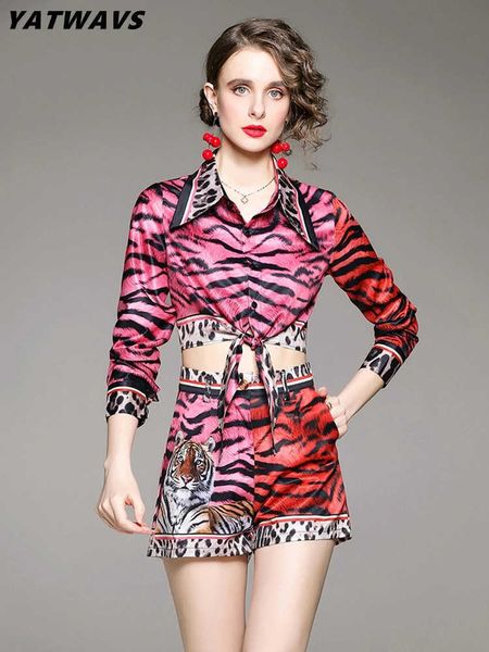 women's two piece pants chic summer new lapel single breasted shirt tiger print shorts set leopard print short mini shirt 2 piece suit, White
women's two piece pants chic summer new lapel single breasted shirt tiger print shorts set leopard print short mini shirt 2 piece suit, White