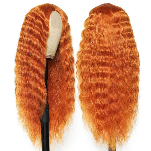 headwear hair accessories 28" synthetic curly wig long deep wave lace wigs for women natural crimps curls orange synthetic lace front w
headwear hair accessories 28" synthetic curly wig long deep wave lace wigs for women natural crimps curls orange synthetic lace front w