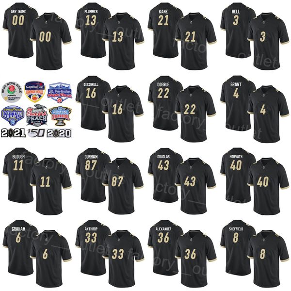 ncaa purdue college football 8 tj sheffield jersey university 21 sanoussi kane 43 kieren douglas 12 austin burton 15 charlie jones for sport, Black
ncaa purdue college football 8 tj sheffield jersey university 21 sanoussi kane 43 kieren douglas 12 austin burton 15 charlie jones for sport, Black