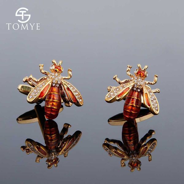 cufflinks luxury gold color bee crystal wedding gifts formal dress shirt cuff links fashion accessories, Silver
cufflinks luxury gold color bee crystal wedding gifts formal dress shirt cuff links fashion accessories, Silver