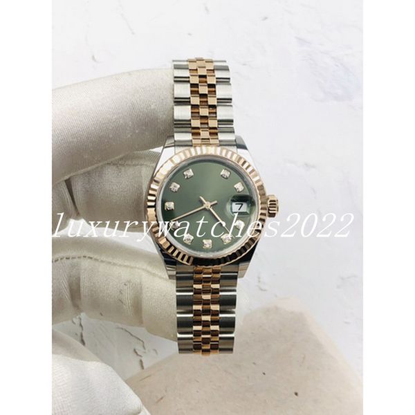 super quality lady watch green dial v5 version two-tone 31mm self-winding automatic mechanica stainless steel fluted bezel sapphire perpetua, Slivery;brown
super quality lady watch green dial v5 version two-tone 31mm self-winding automatic mechanica stainless steel fluted bezel sapphire perpetua, Slivery;brown
