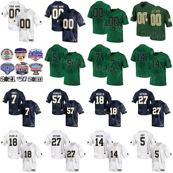ncaa university football college 14 kyle hamilton jersey 7 isaiah foskey 57 jayson ademilola 27 jd bertrand 5 cam hart team color embroidery, Black
ncaa university football college 14 kyle hamilton jersey 7 isaiah foskey 57 jayson ademilola 27 jd bertrand 5 cam hart team color embroidery, Black