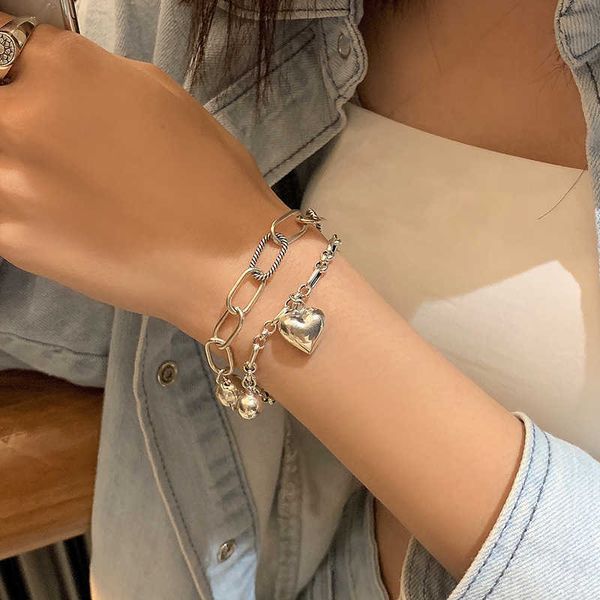 beaded strands s925 sterling silver bracelet for women korean new love bracelet for dents jewelry wholesale l221012, Black
beaded strands s925 sterling silver bracelet for women korean new love bracelet for dents jewelry wholesale l221012, Black