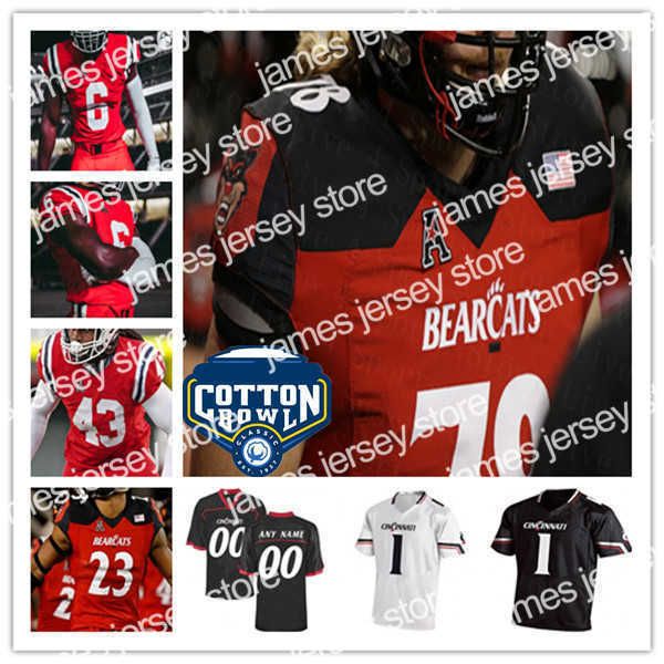 american college football wear cincinnati bearcats college football jerseys ben bryant sauce gardner desmond ridder charles mcclelland corey, Black
american college football wear cincinnati bearcats college football jerseys ben bryant sauce gardner desmond ridder charles mcclelland corey, Black