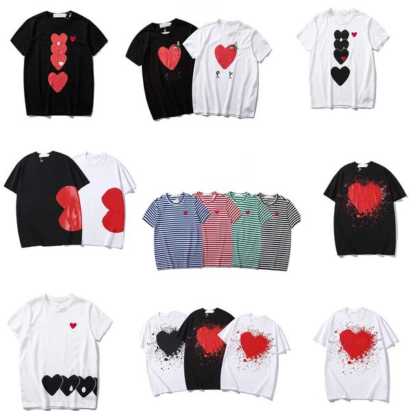 play designer men's t shirts cdg brand small red heart badge casual polo shirt clothing s/m//xl, White;black
play designer men's t shirts cdg brand small red heart badge casual polo shirt clothing s/m//xl, White;black