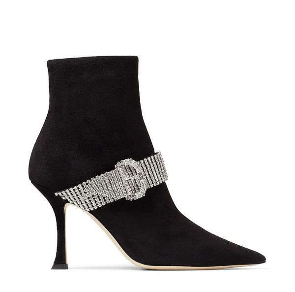 fashionable kaza ankle boots with crystal embellishment black brown women's high heel shoes pointy perfect trophy eu35-40
fashionable kaza ankle boots with crystal embellishment black brown women's high heel shoes pointy perfect trophy eu35-40