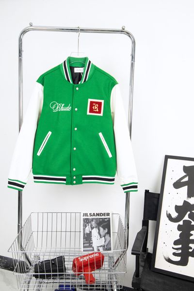 men's jackets mens jackets letter rhude embroidered woolen baseball uniform jacket mens loose casual women coat clothing02, Black;brown
men's jackets mens jackets letter rhude embroidered woolen baseball uniform jacket mens loose casual women coat clothing02, Black;brown